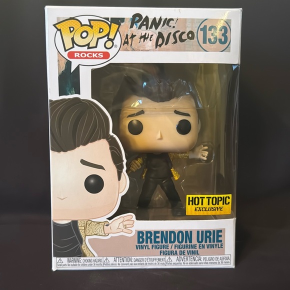 Funko | Toys | Funko Pop Rocks Panic At The Disco Brendon Urie ...